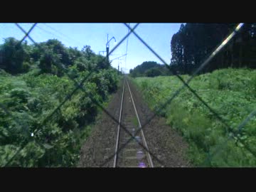 【走行音＆後面展望】秋田ー東能代④【特急・日本海 第６部Vol.4】