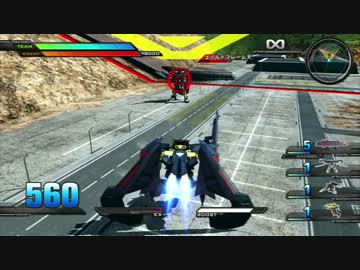 【EXVS】ゴールドフレーム天視点-CPU戦-武装紹介【家庭版】