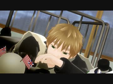【APヘタリアMMD】眉毛さんがTómur