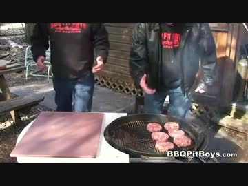 ロースト・ビーフを使ったベーコンチーズバーガーのレシピ