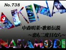 パチンコ　中森明菜　歌姫伝説 ～恋も二度目なら～　（No.738)