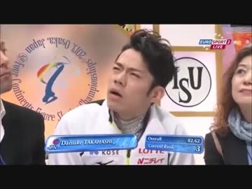 フィギュアスケート 四大陸選手権 男子SP 高橋大輔(2013.2.8)