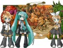 【初音ミク・鏡音リン・レン】3人にクロノの戦い歌ってもらったよ