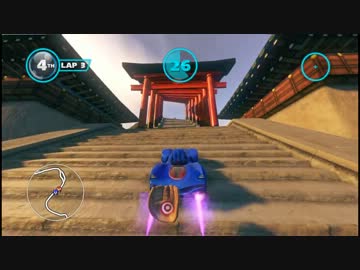 PS3 Sonic & All-Stars Racing Transformed - SEASONAL SHRINES(忍) マルチプレイ