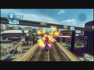 PS3 Sonic & All-Stars Racing Transformed - SHIBUYA DOWNTOWN(JSR) マルチプレイ