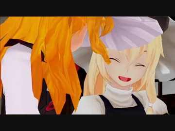 【MMD】UDKとAZSの確執