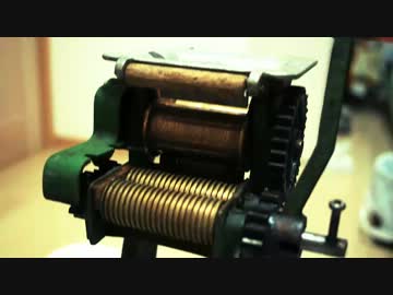 小野式製麺機をオーバーホールしてみた