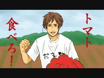 【APヘタリア】*´ヮ｀)とまとうえる(´ヮ｀*【親分誕合作】