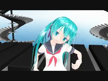 【MMD】ゆきはね式ミクさんで「てるてる」【祝お誕生日】