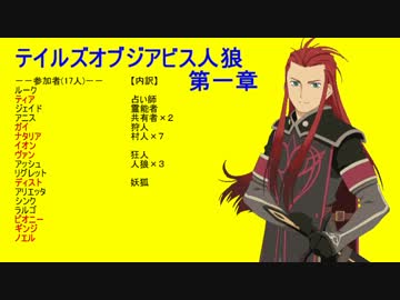 テイルズオブジアビス人狼【第１章３項】