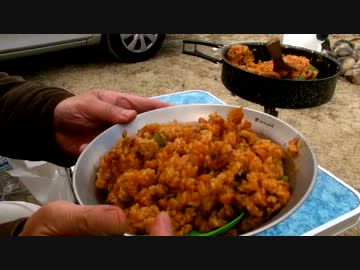 野外料理　ジャンバラヤ編20130210