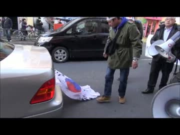 2/9 不逞鮮人追放！韓流撲滅 デモ＠ 新大久保 ⑤