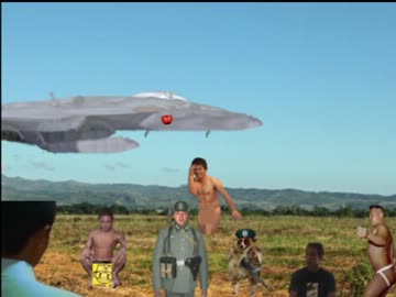 ひで、戦闘機を見に行く