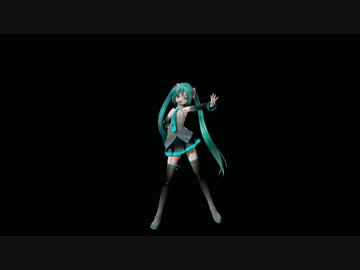 【MMD×Blender】ままま式あぴミクさんにでサイバーサンダーサイダー 床なし
