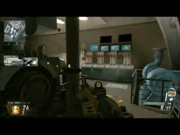 【COD:BO2】ＴＤＭで雑魚チンパンどもを狩る動画その１【実況】