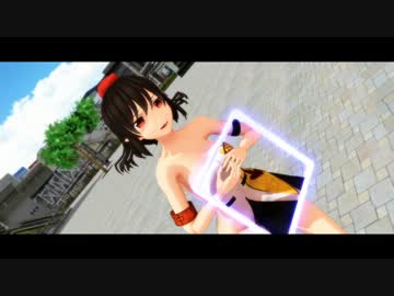 【MMD】紳士枠エフェクトをちょこっとなおしてみた