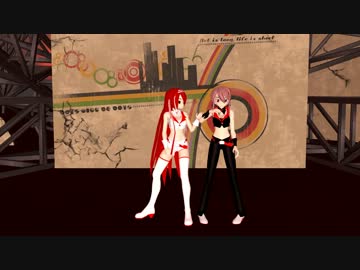 【MMD】ハルさん、キクちゃんでKiLLER LADY