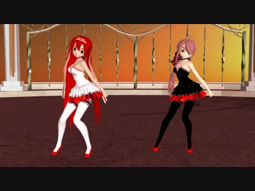 【MMD】ハルさん、キクちゃんでmagnet