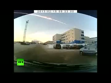 【衝撃映像】2/15 ロシアで隕石落下！１００人以上負傷