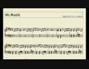 【ピアノソロ】Mr.music【ボカロ楽譜】