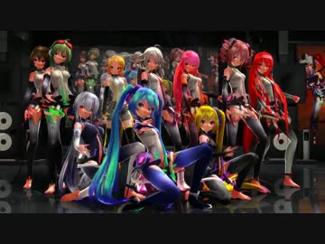 【第10回MMD杯本選】☆Tda式フルメンバーでOne・Two・Three☆