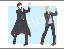 【手描き】SHERLOCKでアイドルステップ