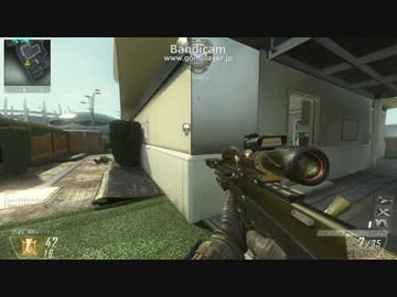 BO2　画質テストを兼ねた練習