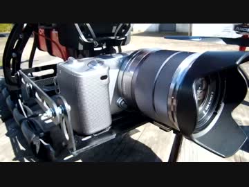 ミラーレス一眼を積んでみた　「ラジコンきまぐれ空撮」