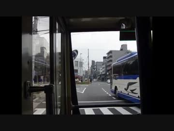 【前面展望】205　北大路ＢＴ～西大路通・七条千本～京都駅【京都市営】5