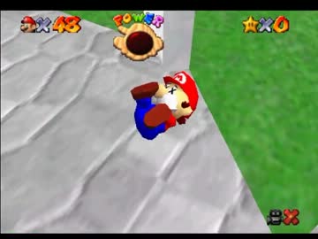 外国のマリオ６４は余命１６秒のマリオだった（実況）part1