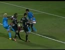 [15試合出場停止！？]ネイマール相手選手蹴って一発退場