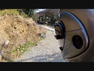 【ﾄﾘｯｶｰ】 ヘルメットにカメラつけて暗峠走ってみた 【GoPro】