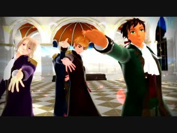 【APヘタリアMMD】悪友+眉毛でBad ∞ End ∞ Night