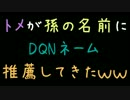 トメが孫の名前にDQNネーム推薦してきたｗｗ【2ch】