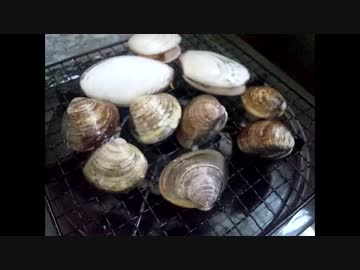 ♯22 はまぐりの網焼き★ 【 TMC♪】