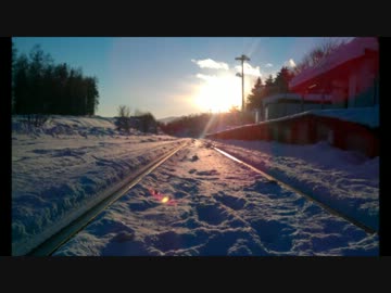冬の北海道旅行のフォトムービー