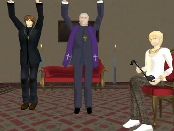 【fate/MMD】　教会組で　いーあるふぁんくらぶ