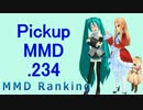 【MikuMikuDance】Pickupランキング.234　(02/11～02/24)【MMD】