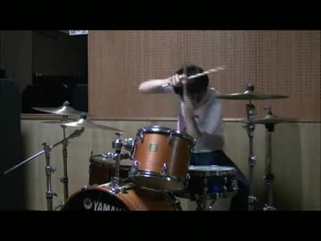 『つけまつける/きゃりーぱみゅぱみゅ』を叩いてみた【ドラム】