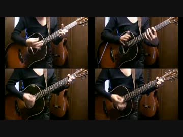 【ニコカラ】夜咄ディセイブ-guitar arrange ver.-【おさむらいさん】