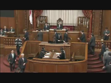 H25/2/26 参院本会議【２４年度補正一票差で可決・成立！！】