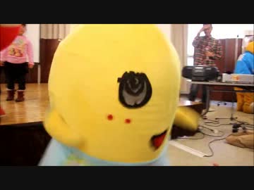 2012.12.29　ゆるキャラ忘年会で荒ぶり過ぎのふなっしー