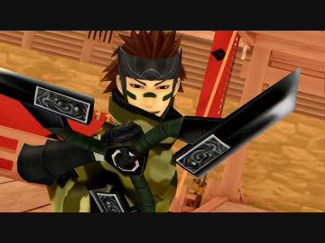 【MMDBASARA戦闘祭】 三忍で 「凛として咲く花の如く 」