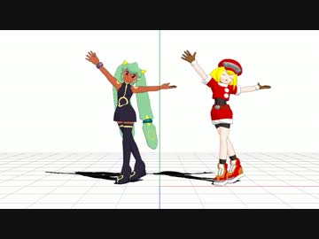 【MMD】ユーナ様とロールちゃんで早退系ネガティブ天国【テスト】