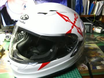 ヘルメット新調したよ【痛くしてみた】