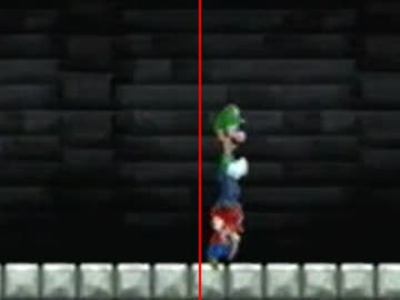 【2人実況】 画面半分にして左右でマリオ part4