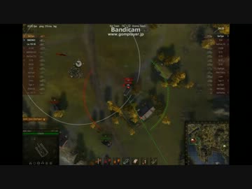 World of Tanks GW tiger  最後 SPGだけ残ってgdgdサバイバル