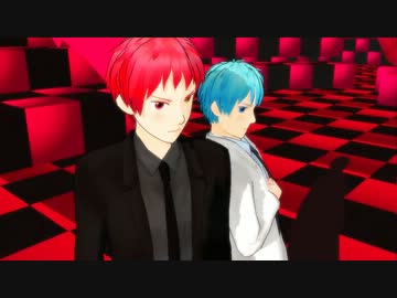 【MMD黒バス】赤＆黒で敦盛2011踊らせてみた
