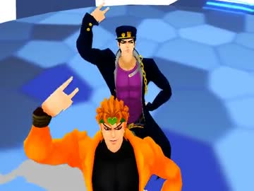 【MMD】DIOと承太郎できゃりーぱみゅぱみゅPONPONPON【ジョジョ】