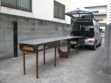 オートキャンプ用のアウトドアテーブル作ったよ！（後編）